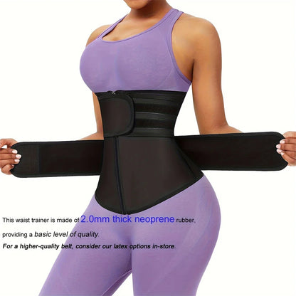 Breathable Neoprene Waist Trainer, Trimmer Belt, Body Shapewear