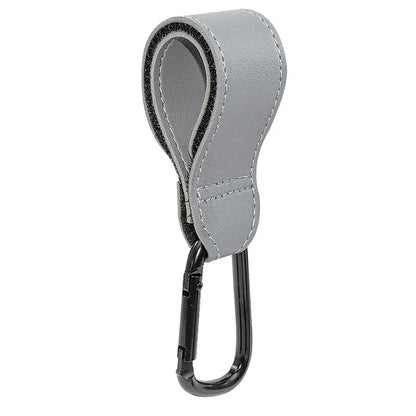 1-2pcs Leather Baby Bag Stroller Hook