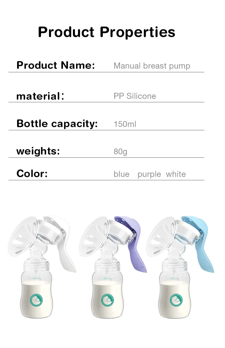 Manual Suction Breast Pump