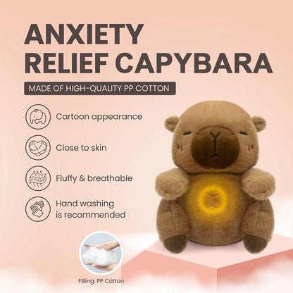 Breathing Baby Plush Toy - Soothing Music, Sound and Light