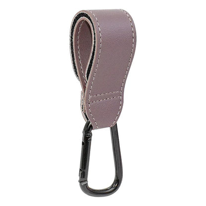 1-2pcs Leather Baby Bag Stroller Hook