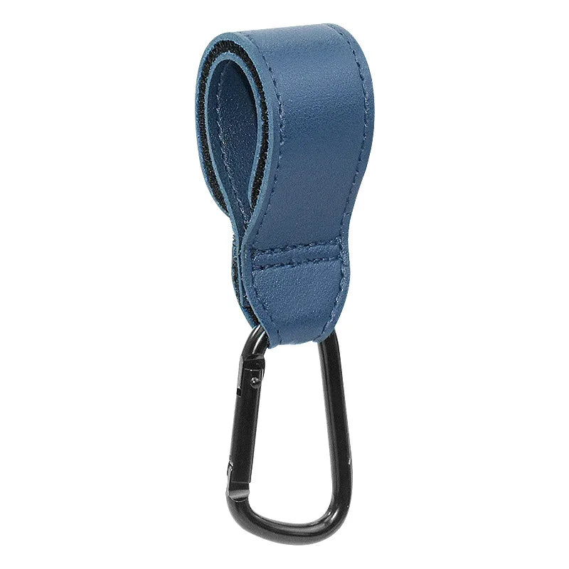 1-2pcs Leather Baby Bag Stroller Hook